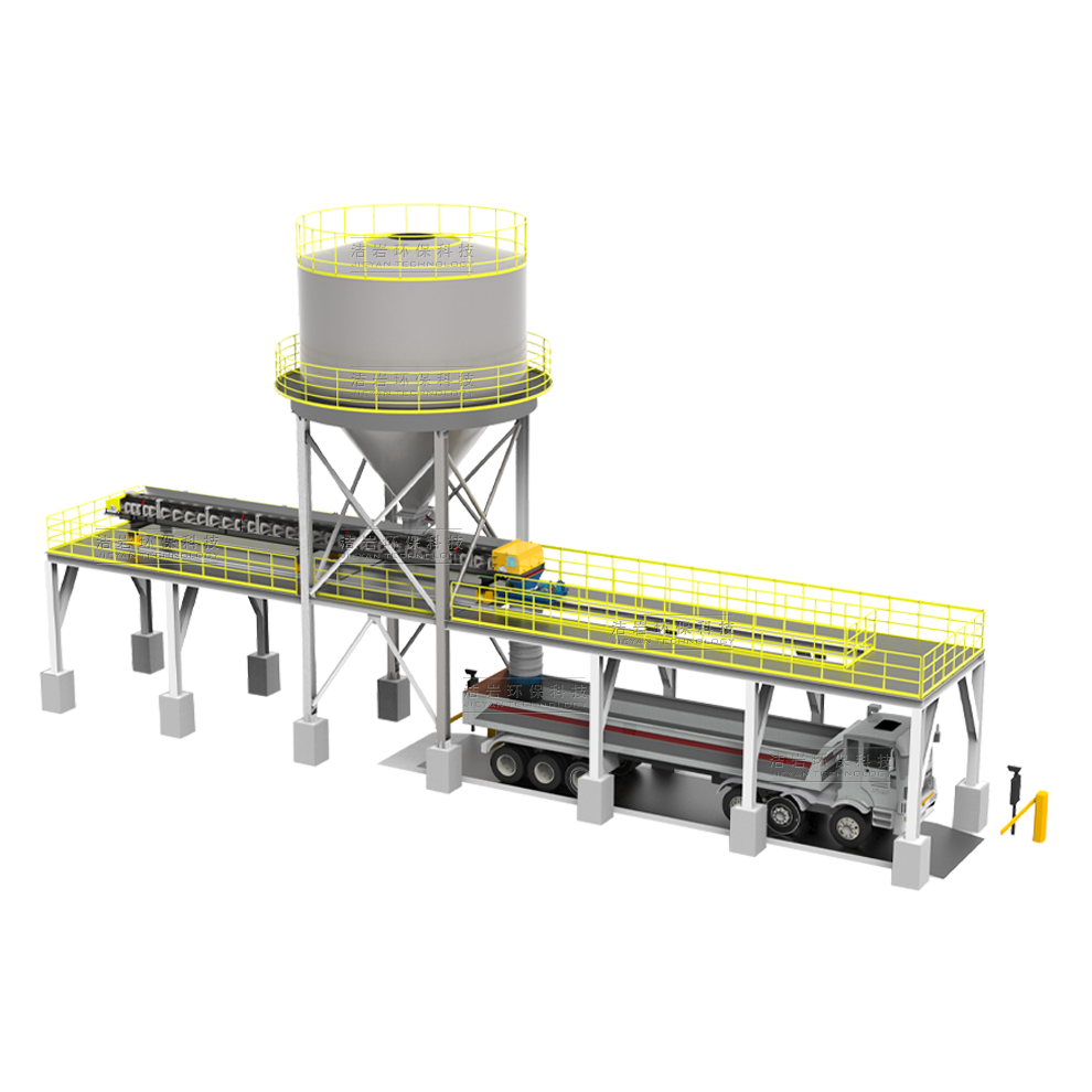 骨料免移車自動(dòng)裝車系統(tǒng)