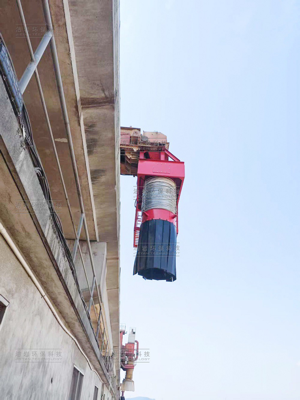 裝卸散裝機,伸縮溜筒