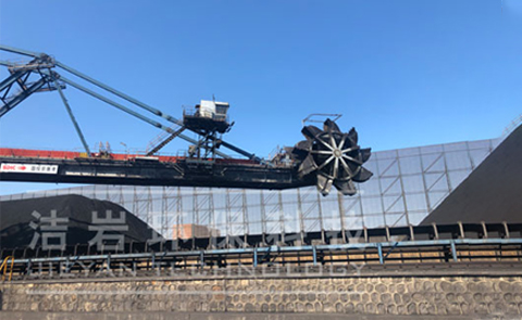 堆取料機斗輪機干霧抑塵