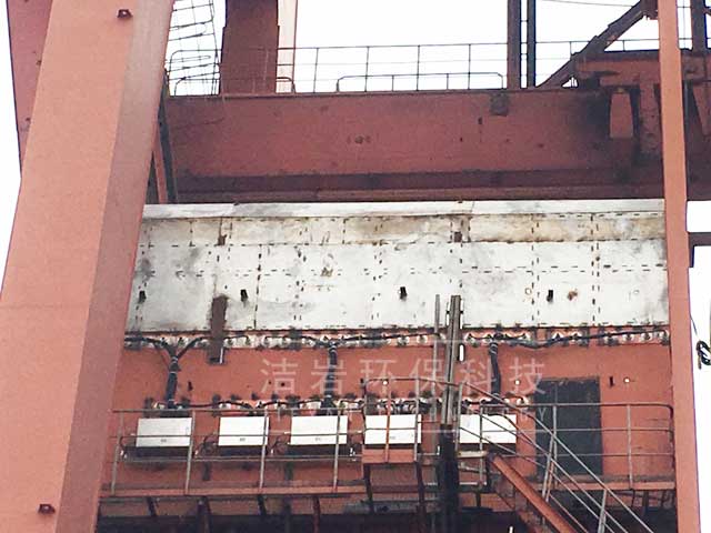 電廠卸船機干霧抑塵系統,干霧抑塵