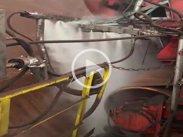 堆取料機斗輪機干霧抑塵系統-干霧除塵